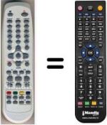Telecomando equivalente HVS53422
