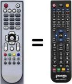 Telecomando equivalente HVS54837