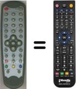 Telecomando equivalente HVS53329