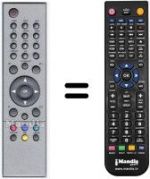 Telecomando equivalente HVS53511