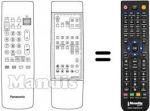 Telecomando equivalente HVS54356