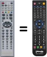 Telecomando equivalente HVS54820