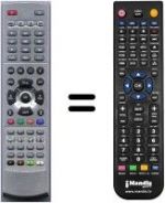 Telecomando equivalente HVS53530