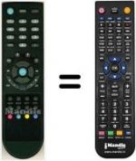 Telecomando equivalente HVS53395
