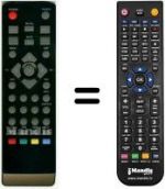 Telecomando equivalente HVS53462