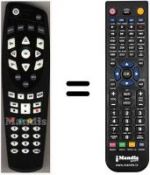 Telecomando equivalente HVS53477