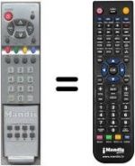Telecomando equivalente HVS54008