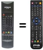 Telecomando equivalente HVS54632