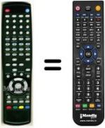 Telecomando equivalente Homecast HVS53485