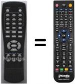 Telecomando equivalente HVS54949