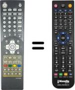 Telecomando equivalente HVS54879