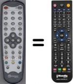 Telecomando equivalente HVS53330