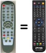 Telecomando equivalente HVS53333