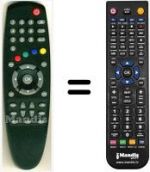Telecomando equivalente HVS53476