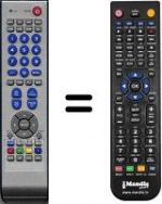Telecomando equivalente NordMende HVS54928
