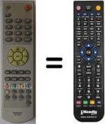 Telecomando equivalente HVS54754