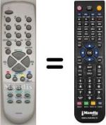 Telecomando equivalente Pacific HVS54210