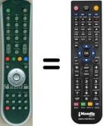 Telecomando equivalente SAGEMCOM HVS53456