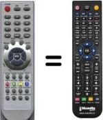 Telecomando equivalente HVS54917