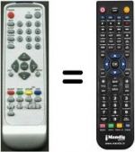 Telecomando equivalente Swisstec HVS54998