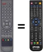 Telecomando equivalente HVS54956