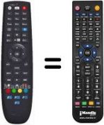 Telecomando equivalente HVS53460