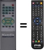 Telecomando equivalente WHV3201