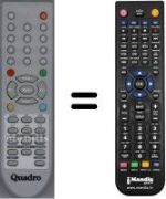 Telecomando equivalente WHV3988