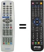 Telecomando equivalente SEC3416