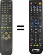 Telecomando equivalente SEC3308