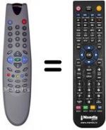 Telecomando equivalente Audiosonic SEC3266