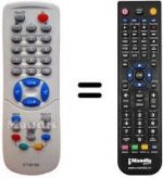 Telecomando equivalente :SEC4558