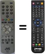 Telecomando equivalente JVC WHV3408