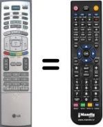Telecomando equivalente LG SEC3951