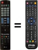 Telecomando equivalente LG WHV12440