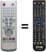 Telecomando equivalente SEC0484