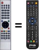 Telecomando equivalente NordMende SEC15990