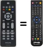 Telecomando equivalente Philips SEC0787