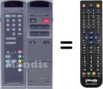 Telecomando equivalente WHV5165