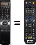 Telecomando equivalente Pioneer WHV15635