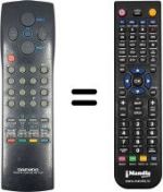 Telecomando equivalente Grandin SEC2483