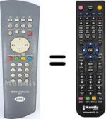 Telecomando equivalente WHV5072