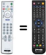 Telecomando equivalente Sony SEC15945