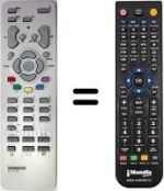 Telecomando equivalente Thomson WHV3437