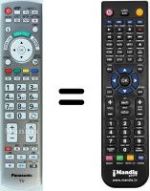 Telecomando equivalente Panasonic WHV12224