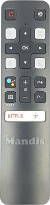 Telecomando originale TCL RC802V (06BTZNYYADRC802V)