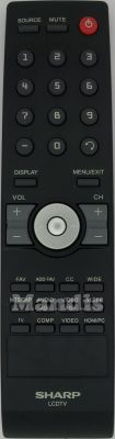 Telecomando originale SHARP 9JR9800000004 (098GR8BD9NESHR)