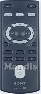 Telecomando originale SONY RMX151 (147907714) Telecomando originale SONY RMX151 (147907714)