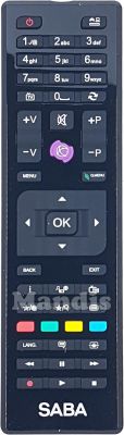 Telecomando originale SABA RC4876 (23329635)