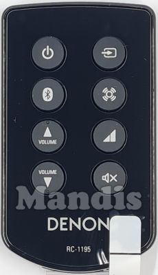 Telecomando originale DENON RC-1195 (30701020100AD)